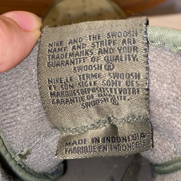 SUEDE NIKE AIR FORCE 1s - Picture 6 of 8